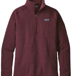 Patagonia Better Sweater Maroon Quarter-Zip Fleece